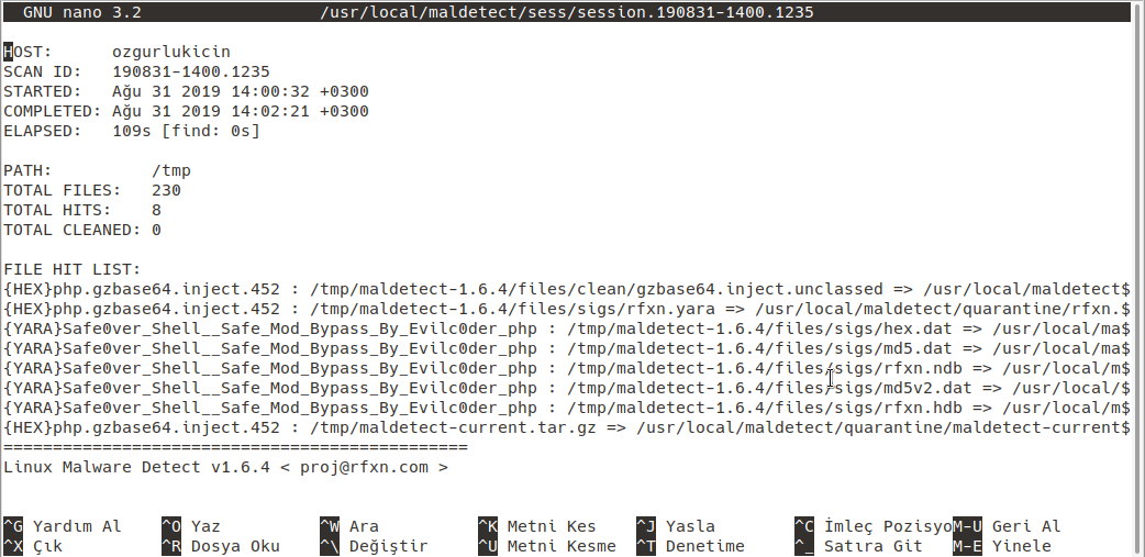 Malware ve Rootkitler için Linux Sunucuları Nasıl Taranır?