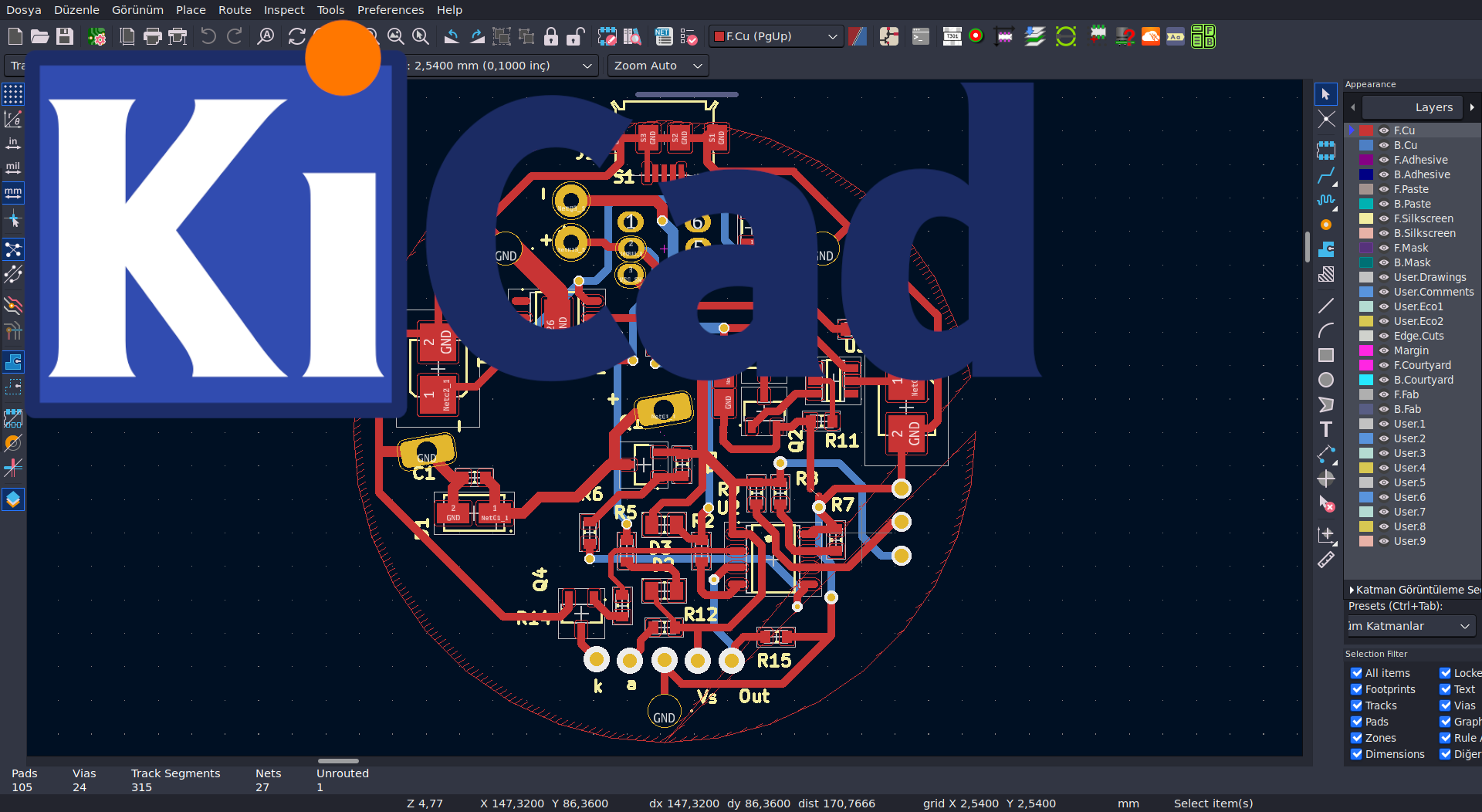 KiCAD PCB projenizi nasıl oluşturabilirsiniz?